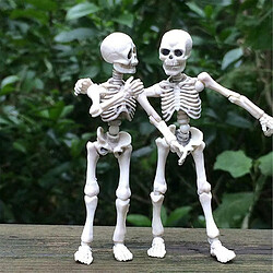 Universal Halloween Movable Skeleton Human Model Skull Full Full Body Mini Figure Toy