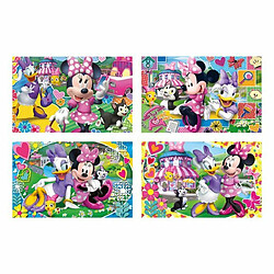 Ludendo Puzzles SuperColor 2x20 + 2x60 pièces - Minnie Happy Helpers