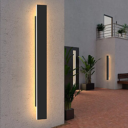 ZMH Applique LED IP54 Applique acrylique extérieure Villa