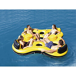 Bestway Grande bouée gonflable - Ile Rapid Rider - 241 x 51 cm - 4 Places