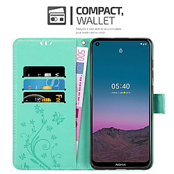 Cadorabo Coque Nokia 5,4 Etui en Turquoise