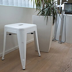 Avis Tabouret VANTAGGIO métallique blanc hjh OFFICE