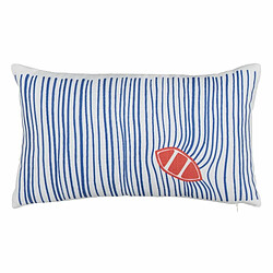 BigBuy Home - 50x30 cm Bleu Blanc Rouge