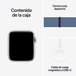 Avis Montre intelligente Apple Watch SE GPS 40mm 44 mm Bleu Argenté