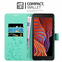 Cadorabo Coque Samsung Galaxy XCover 5 Etui en Turquoise