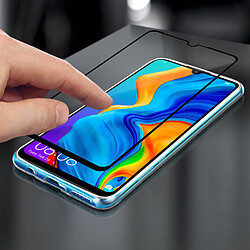 Acheter Avizar Coque Huawei P30 Lite Silicone et Film Verre Trempé 9H Contour noir