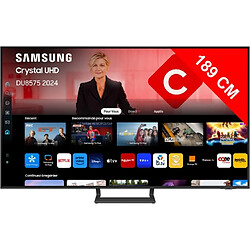 Samsung TV LED 4K 189 cm TU75DU8575