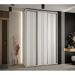 Abiks Meble Armoire DAVOS 6 À Portes Coulissantes 235,2/150/45 3 Portes