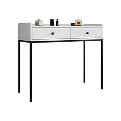 Bestmobilier Filipo - console - blanc - 100 cm