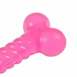 Avis Paris Prix Lot de 2 Jouets pour Chien Balle & Os 13cm Rose