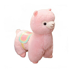 Universal Peluche de chameau, grande poupée, câlin de luxe, oreiller doux (rose 50cm)