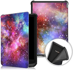 Power Direct Housse Etui pour Vivlio Touch Lux 4 Lux 5 HD Plus - Galaxie