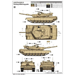 Trumpeter Maquette Char Us M1a1 Aim Mbt pas cher