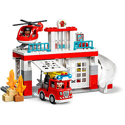 Avis LEGO Duplo La caserne et l'hélicoptère des pompiers