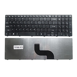 Noir Ordinateur Portable US Layout Clavier pour Gateway NV59A NV55C ID79C PK130QG2B00, 350x150x5mm pas cher