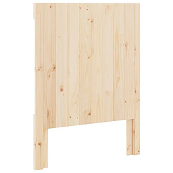 Maison Chic Tête de lit scandinave,Meuble de chambre 80x104 cm bois massif de pin -MN39939 pas cher