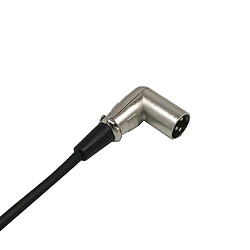 4x Câble XLR ,Fiche Mâle XLR à Angle Droit vers Fiche Femelle XLR à Angle Droit pas cher