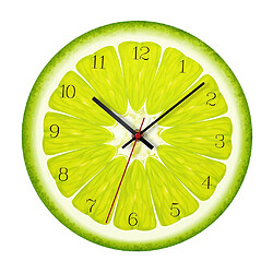 Horloge murale en acrylique pour fruits LiivnG Room Decor Lemon