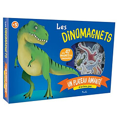 Les dinomagnets : un plateau aimanté et un livre-jeux