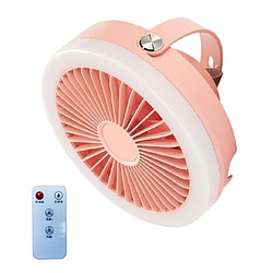 Avis Universal Télécommande USB rechargeable 4000mAh Ventilateur de plafond à 3 vitesses avec lumière LED pour lit de tente extérieure de camping | Gadget USB