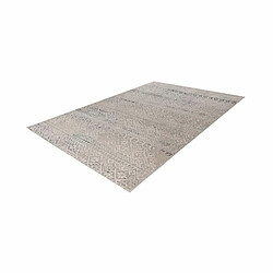 Paris Prix Tapis Tissé Déco Scandinave Gène V Beige & Bleu 80 x 150 cm