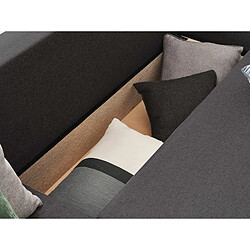 Avis Bestmobilier Quartz - canapé d'angle réversible 4 places - convertible - avec coffre - en tissu