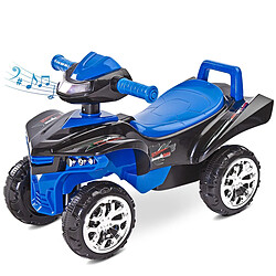 Iso Trade RAPTOR Quad porteur pousseur musical enfant à partir de 18 mois Bleu 