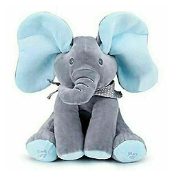 Avis Universal Singing Elephant Plush Toy(Blue)