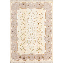 Vidal Tapis de laine 239x173 beige Darya