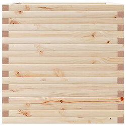 Acheter vidaXL Jardinière 70x70x68,5 cm bois de pin massif