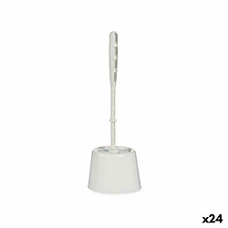 Berilo Brosse de salle de wc Blanc Plastique 13 x 36,5 x 13 cm (24 Unités)