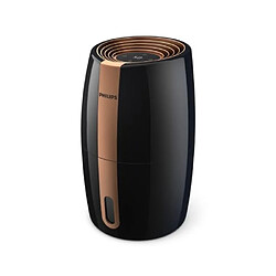 Philips Séries 2000 Humidificateur 2L 32m² 3 Vitesses NanoCloud Cuivre Noir 