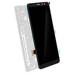 Ecran LCD Galaxy A8 Vitre Tactile Bloc écran original Samsung Noir pas cher