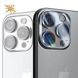 Avizar Verre Trempé Caméra pour iPhone 16 Pro Dureté 9H Anti-rayures Transparent pas cher