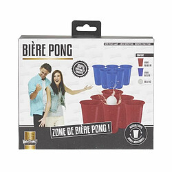 Paris Prix Jeu à Boire Bière Pong 12cm Bleu & Rouge