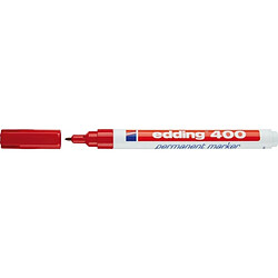 Fp Marqueur permanent 400 rouge edding 1 PCS