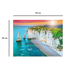 Acheter Nathan-Puzzle 1000p-Les falaises d'Etretat-Adultes et enfants des 14 ans-Puzzle de qualité supérieure-Encastrement parfait-12000920