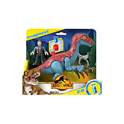 Avis Jurassic World Figurine articulée Theizinosaurus et Owen Jurassic World Bleu / Rouge