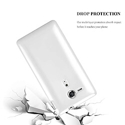 Acheter Cadorabo Coque Sony Xperia SP Etui en Argent