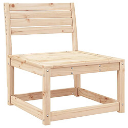 Avis Maison Chic Salon de jardin 5 pcs | Ensemble de Table et chaises | Mobilier d'Extérieur bois de pin massif -GKD87316