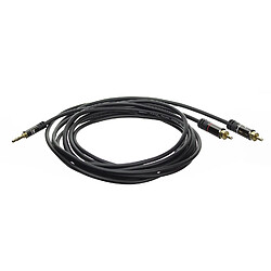 Avis Ewent EW9237 câble audio 1,5 m 3,5mm 2 x RCA Noir