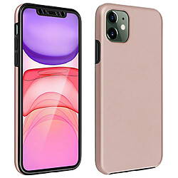 Avizar Coque iPhone 11 Arrière Rigide Intégral Avant Souple rose gold