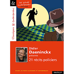 Didier Daeninckx présente 21 récits policiers - Occasion