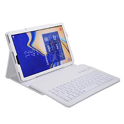 Acheter Wewoo SA830 Etui en cuir Bluetooth détachable pour clavier 3.0 Texture Litchi Samsung Galaxy Tab S4 10.5 pouces T830 / T835avec support Blanc