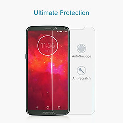 Wewoo Film en verre trempé 0.26mm 9H 2.5D pour Motorola Moto Z3 Play pas cher