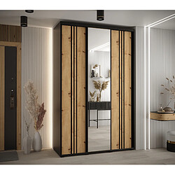 Abiks Meble Armoire DAVOS 7 À Portes Coulissantes 235,2/150/60 3 Portes