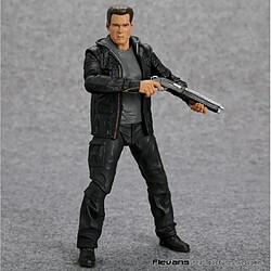 Universal NECA Terminator T 800 T 1000 Squelette Intérieur PVC Action Figures Collectible Modèle Jouet | Action Figures(Le noir)