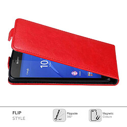 Avis Cadorabo Coque Sony Xperia Z3 COMPACT Etui en Rouge