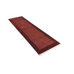 Vidal Tapis de couloir en laine 300x79 rouge Darya