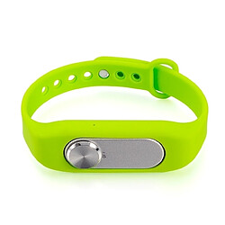 Avis Wewoo Bracelet connecté vert Wearable Wristband 16 Go Digital Voice Recorder montre-bracelet, un bouton longue durée d'enregistrement